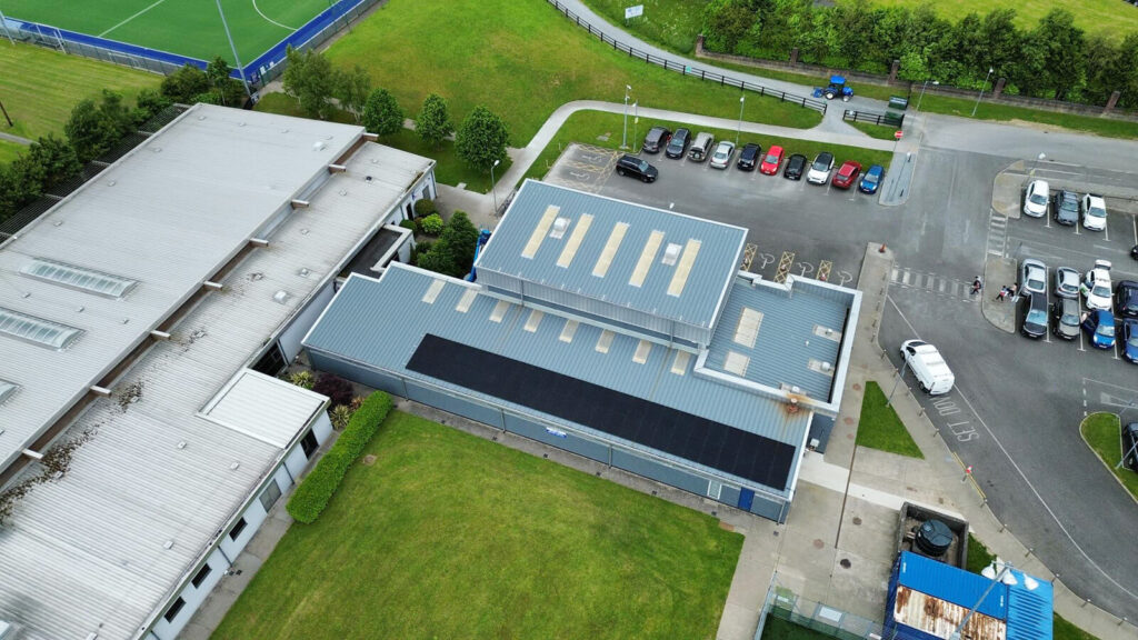 Naas Sport Centre solar panel installation